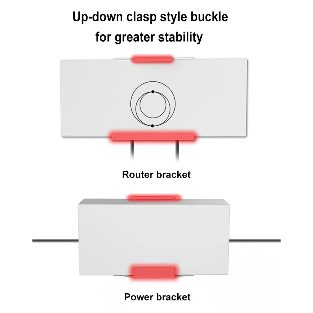 Držiak na stenu a držiak na napájanie pre router Starlink Gen3/V3