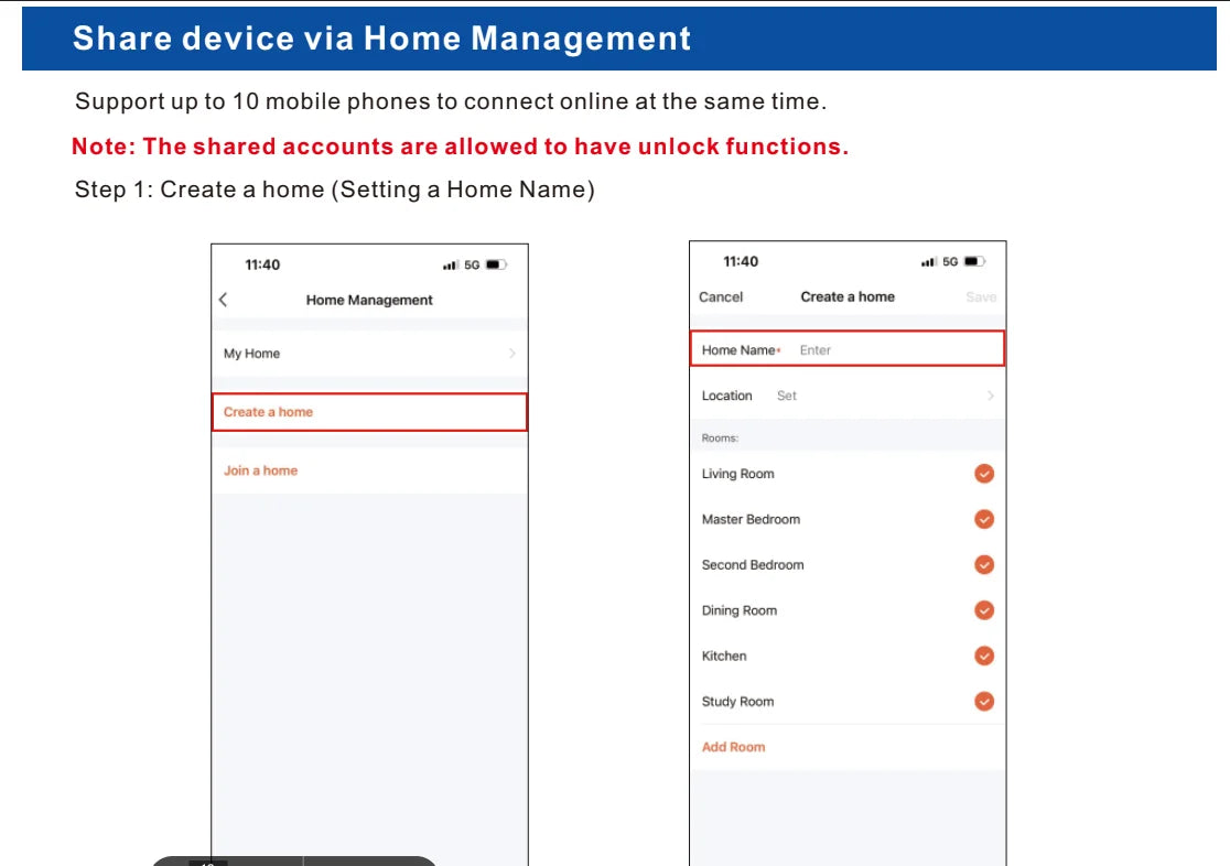 Smart Video Intercom 7" 1080P Screen