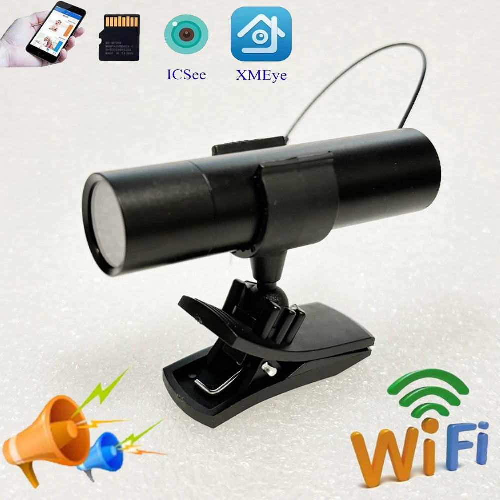 Mini 2MP WiFi bullet kamera s detekciou pohybu, P2P, RTSP & obojsmerný zvuk