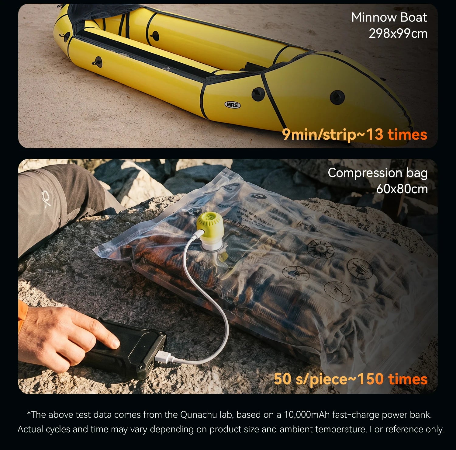 Lightweight 5kPa Mini Air Pump for Camping Mats and Tubes