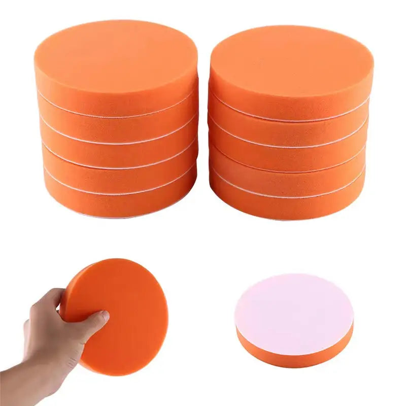 Tampons de polissage plats en mousse - 5 ou 6 pouces