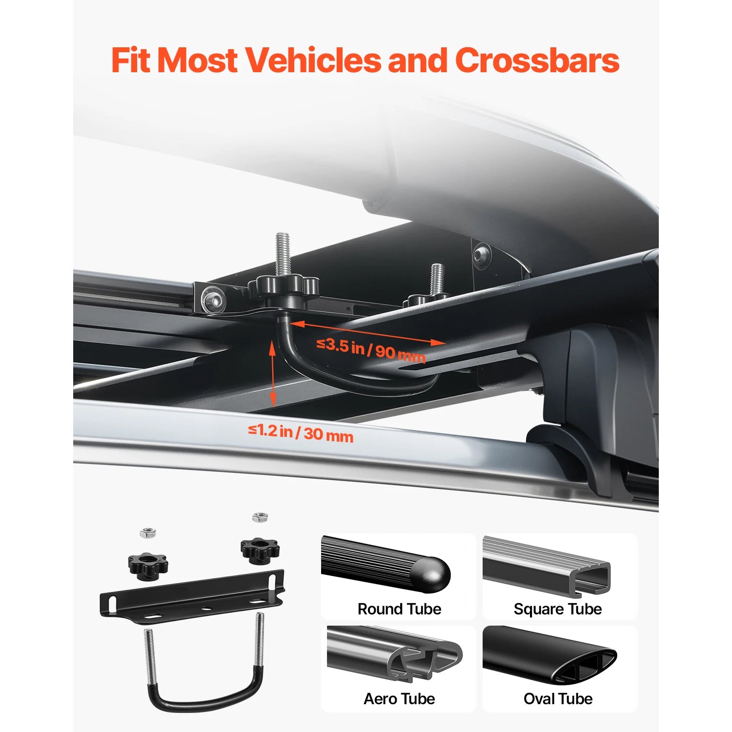 SucceBuy Roof Rack Cargo Carrier 48x40x5.6“ Universal Rooftop Cargo Basket Car Top Luggage Holder Anti-Rust Alloy Steel for Car