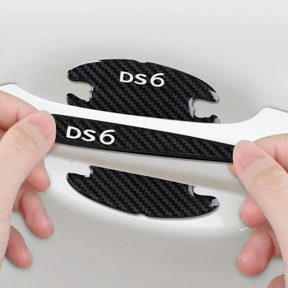 Protectores para el borde de las puertas del coche, para modelos DS y Citroën, juego de 4 piezas