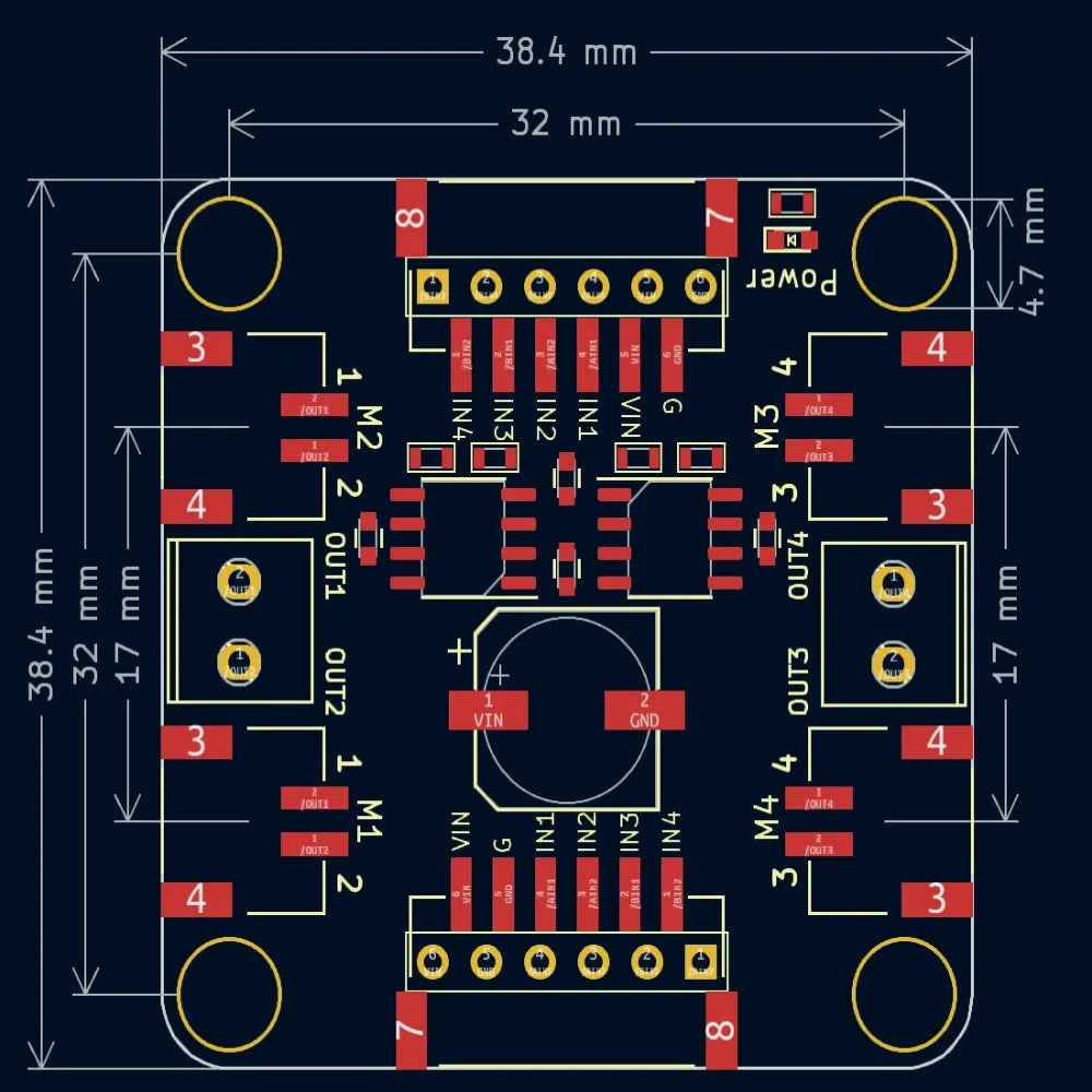 MD02 Dual DC Motor Driver Module