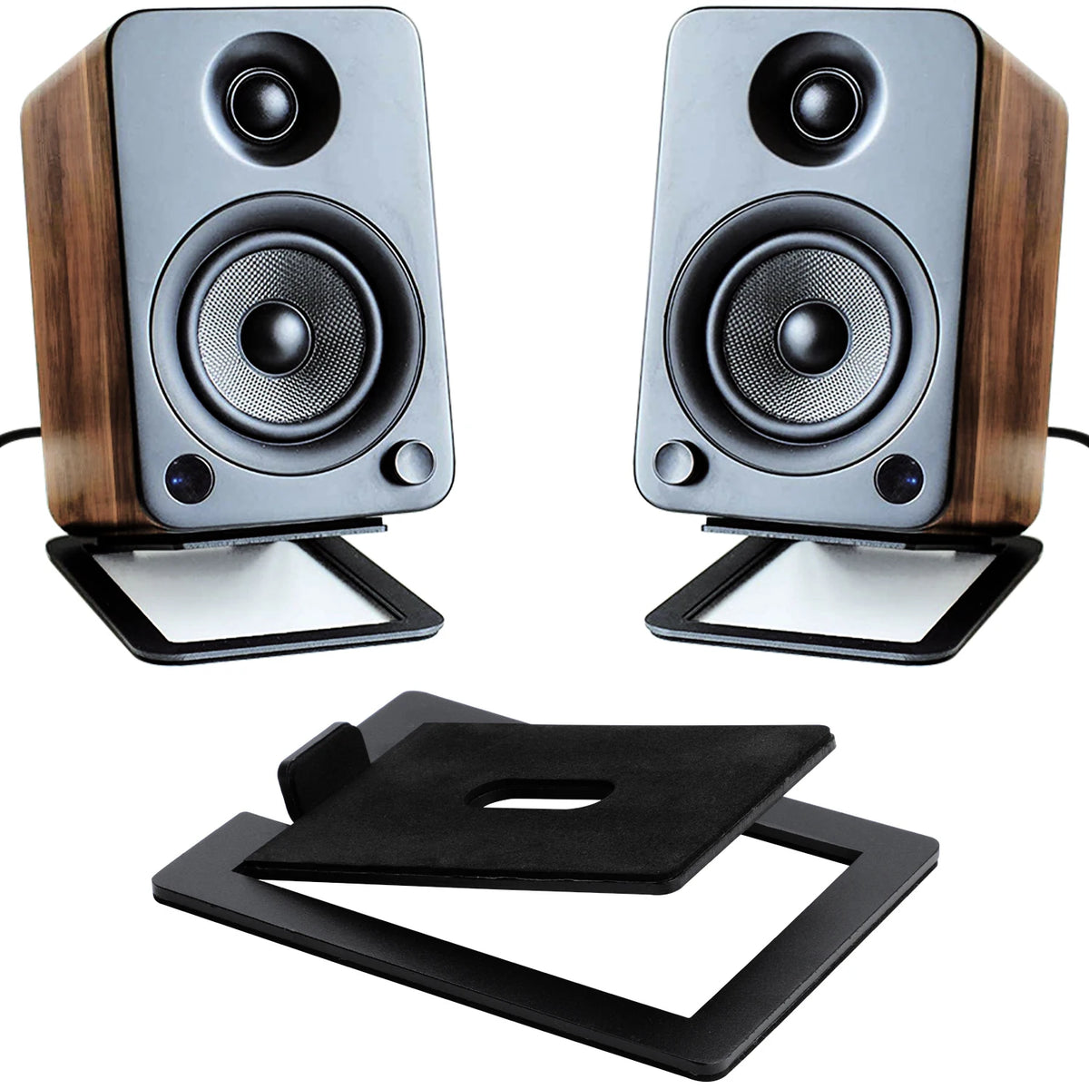 Carbon Steel Desktop Speaker Stand, Single