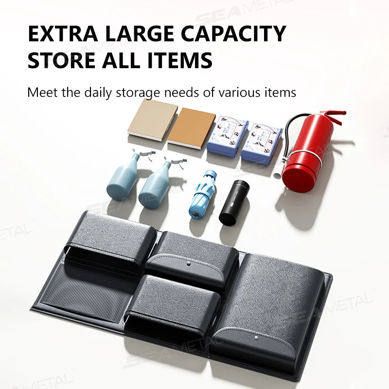 SEAMETAL Car Trunk Organizer Multi-Pocket Backseat Hanging Storage Bag Waterproof Car Storage Pocket Universal for Suv Truck Mpv