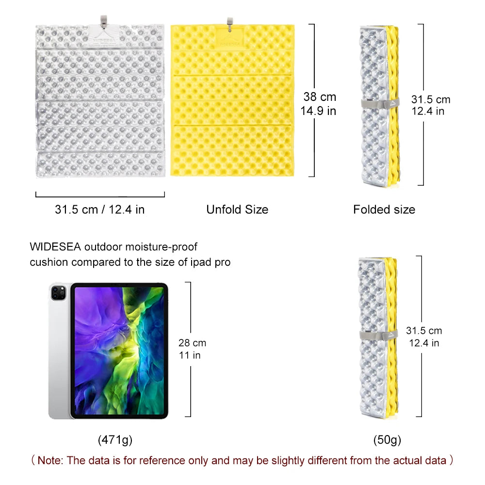 Outdoor Foldable Seat Mat Ultralight Waterproof Foam Cushion