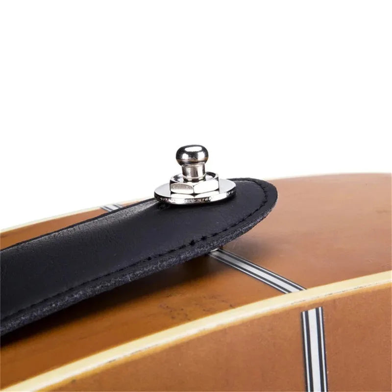 Skidproof Guitar Strap Lock for Electric, Acoustic and Bass