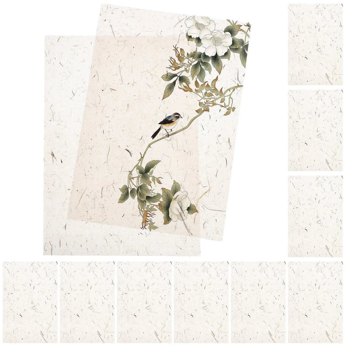 60 Craft Paper Sheets for Painting & Decoupage