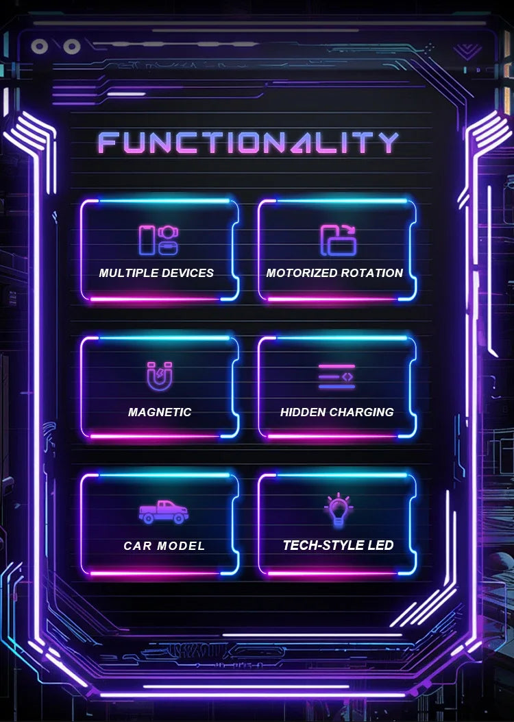 Desktop Cybertruck 3 in 1 Magnetic Fast Wireless Charger Phone Stand For IPhone 16 15 Pro Max, Apple & Samsung Watch Airpods Pro