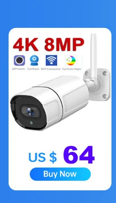 Caméra de porte Peephole 5MP avec détection de mouvement