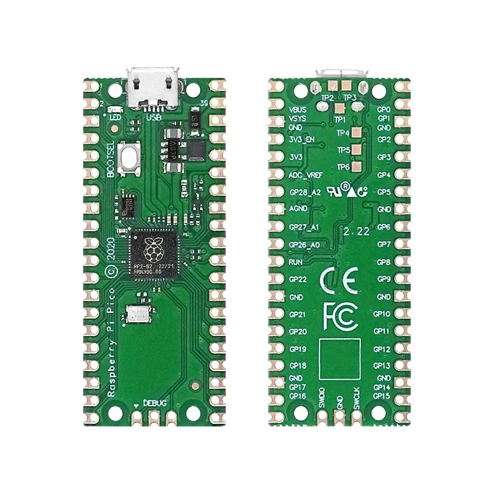 Развойна платка Raspberry Pi Pico RP2040 или Pico W