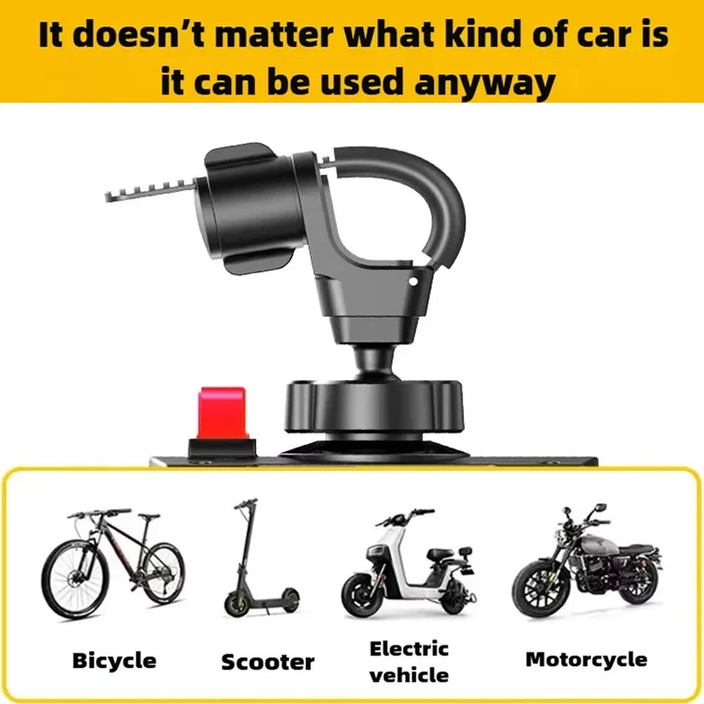 Rotating Bicycle and Motorcycle Phone Holder