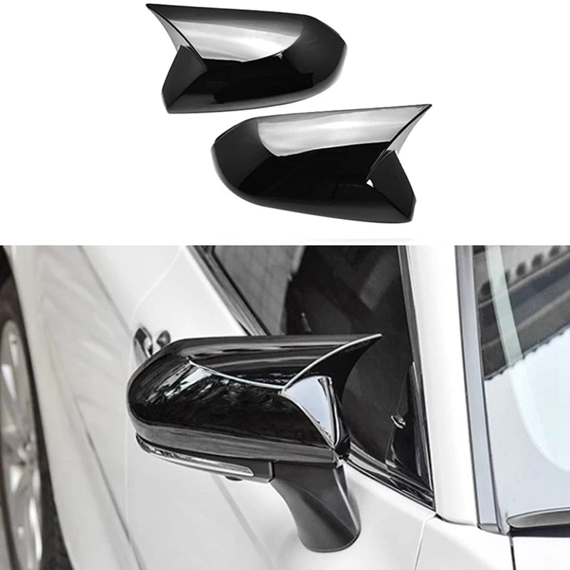 Για Toyota Camry 2018-2023 Κάλυμμα Κύρτας Πίσω Αριστερό Καπάκι Φύλλου Μirror Exterior Πόρτας Οπισθοκή Κάλυμμα Εσωτερική Περίπτωση Βάση Carbon Fiber Κέλυφος
