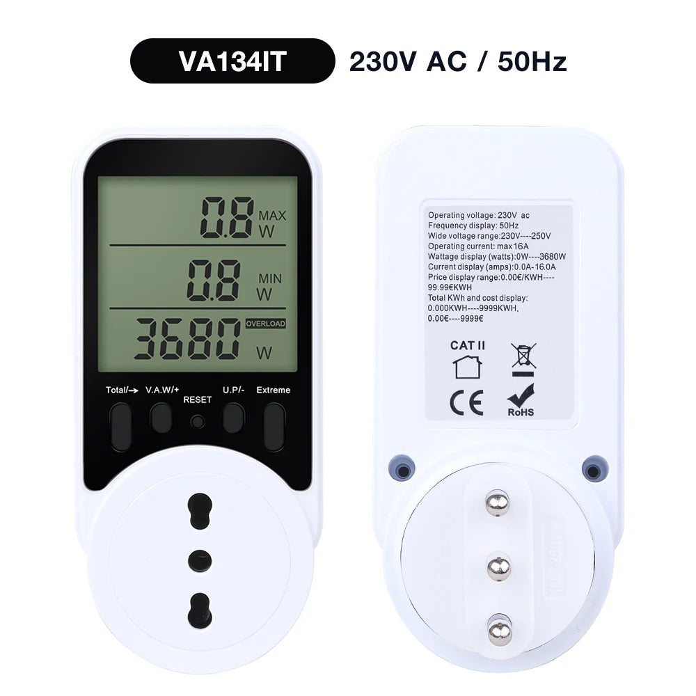 PMB06 Plug-In Electricity Usage Meter