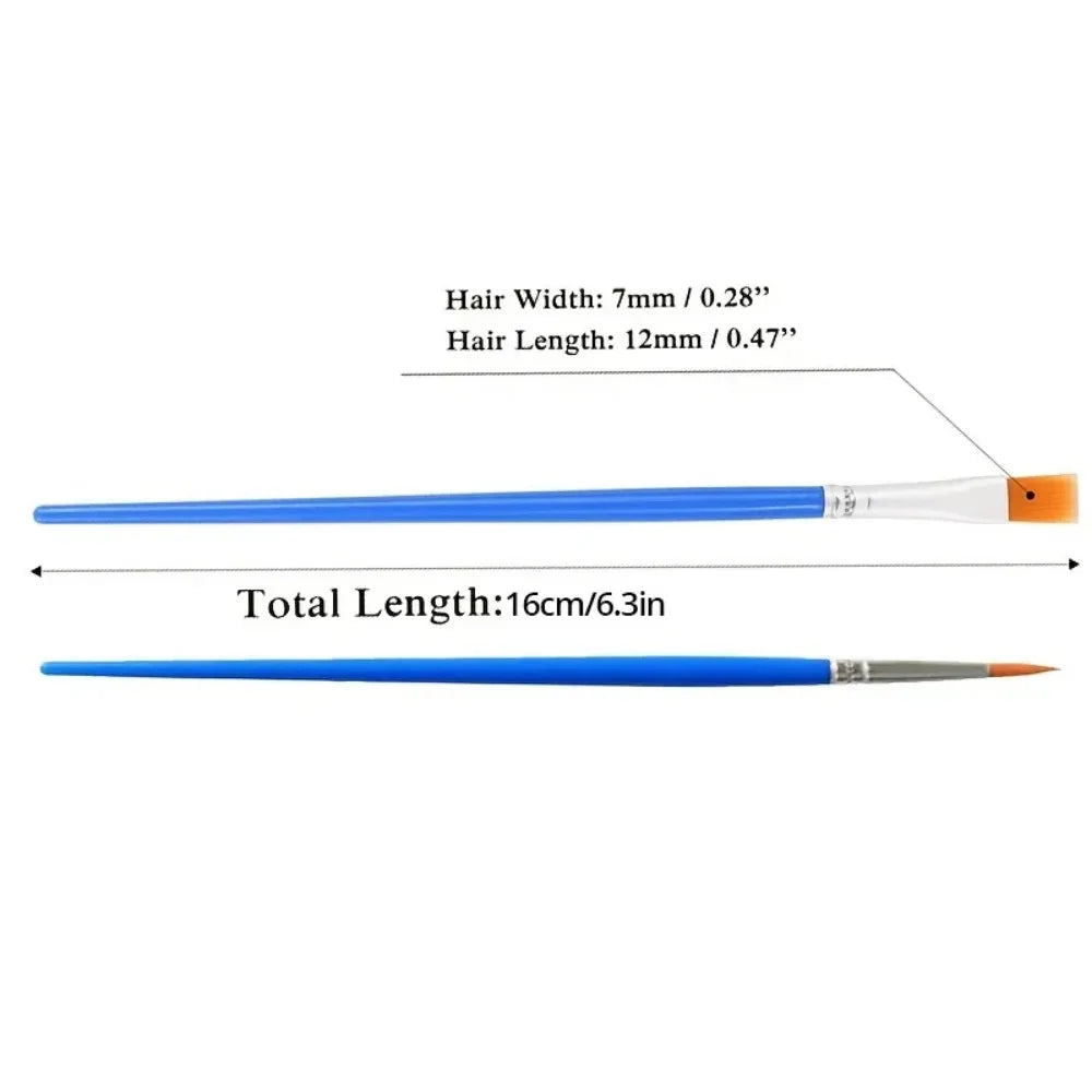 10pcs Multifunctional Artistic Painting Brushes Set