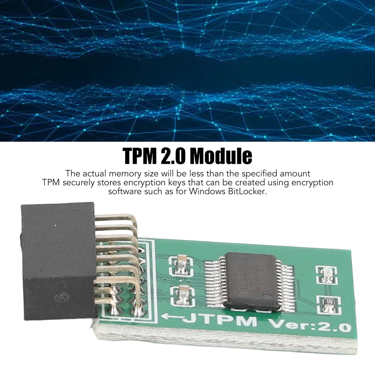 14-pas LPC TPM 2.0-module voor compatibele MSI-borden