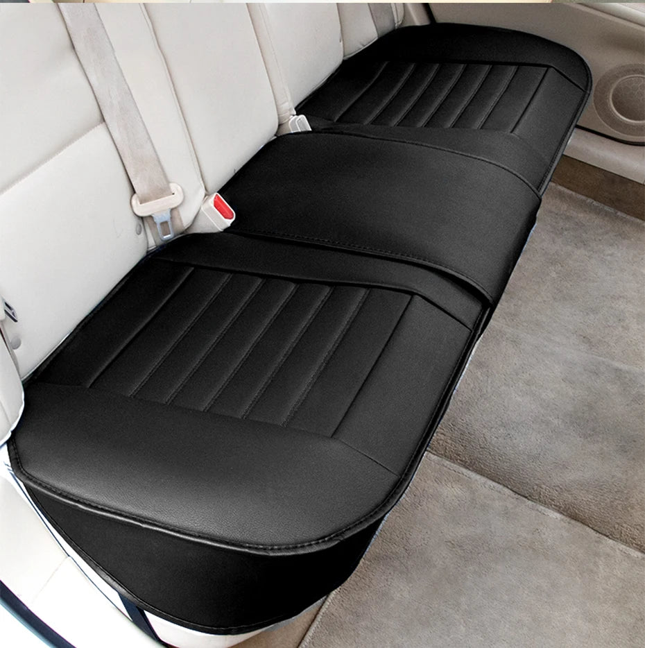 SEAMETAL Premium Car Seat Cover PU Leather Wrapped Vehicle Seat Protector Cushion Anti Slip Universal for Sedan Suv Truck Pickup