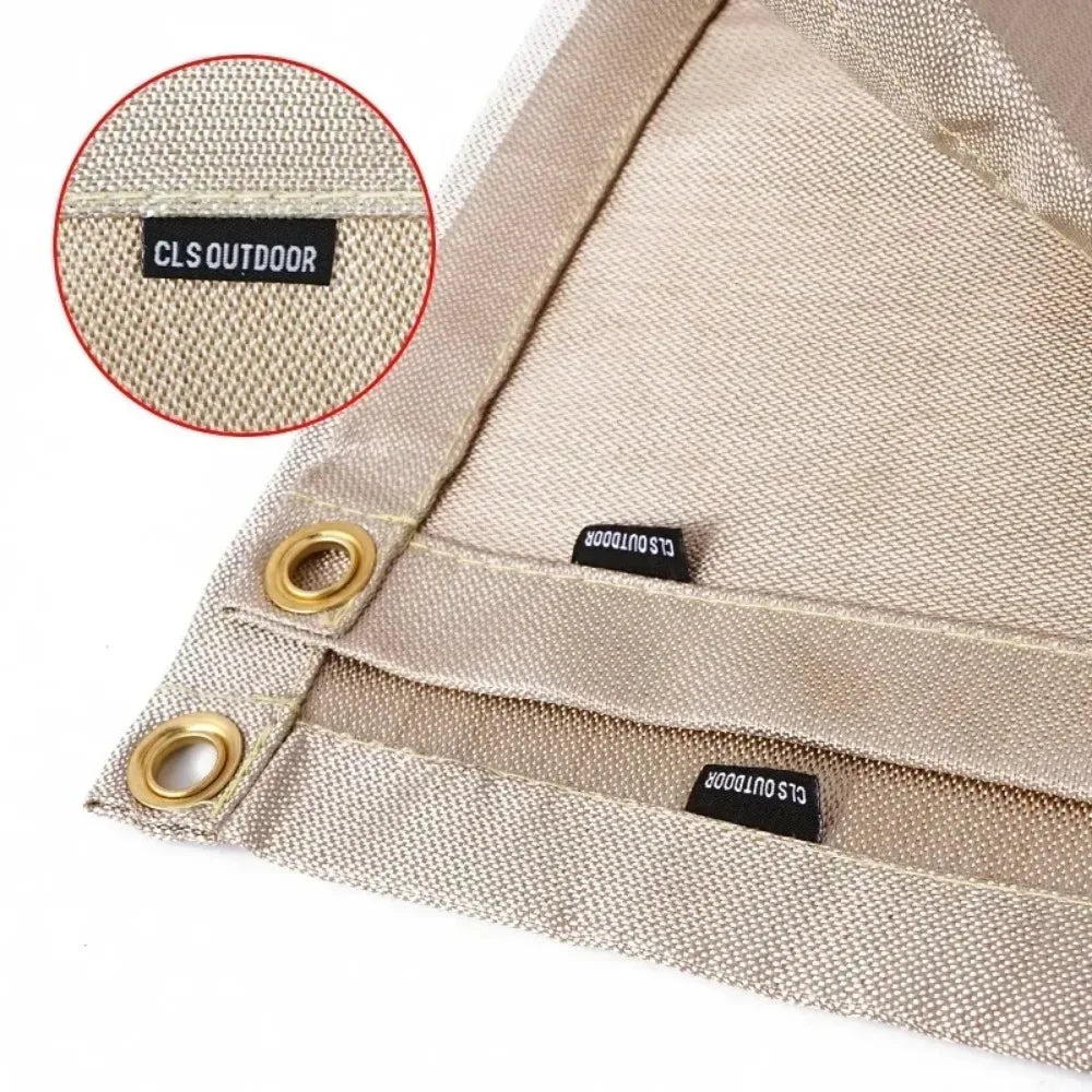 High Temperature Fire Blanket for Camping, Picnics and Barbecues