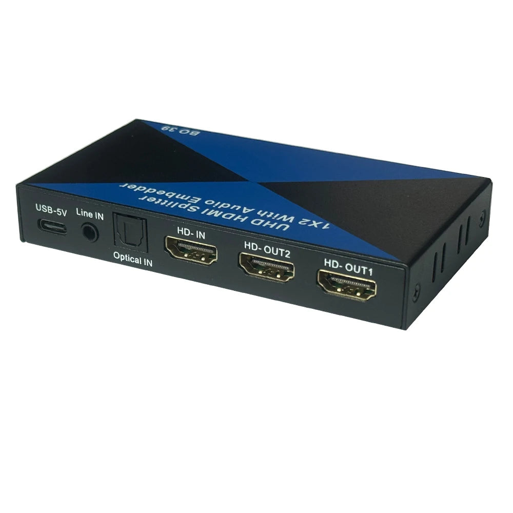 4K HDMI-splitter met audio-embedder