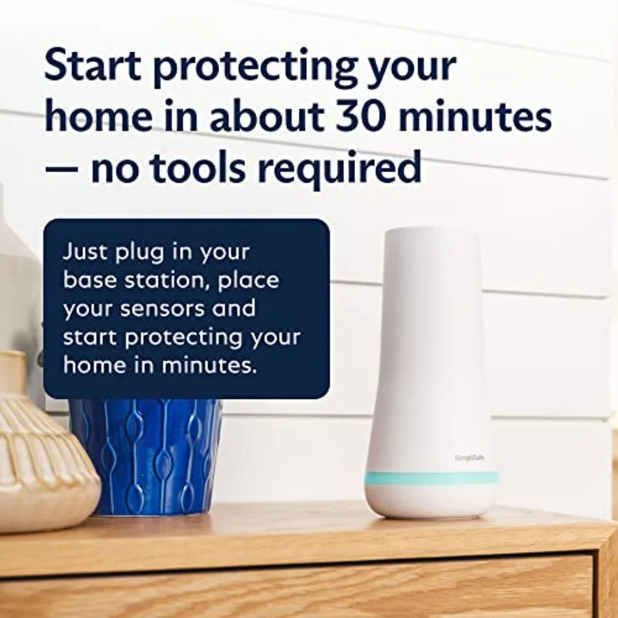 9 Piece Wireless Home Security System with HD Camera