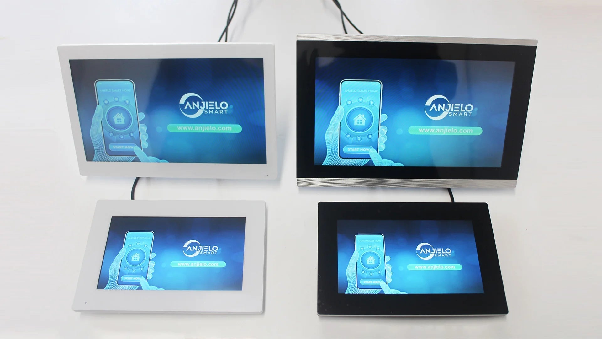 Fingerprint 5in1 Unlock Wifi Doorbell Video Intercom System For Home Doorphone Tuya Smart 1080P Touch Monitor Security Protect