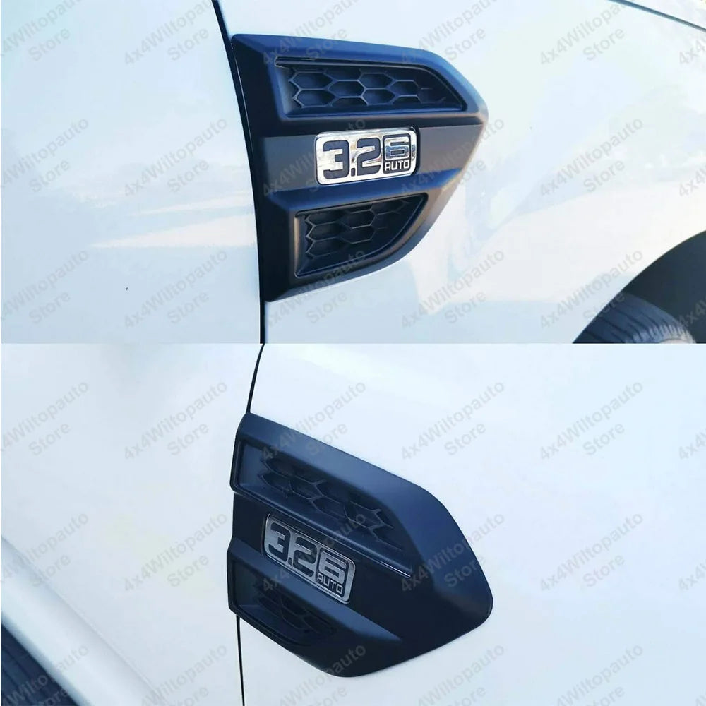 HeadLight Covers Side Vent Guard Trim Tail Lights Cover For Ford Ranger 2015-2022 Wildtrak XLT XLS XL Door Handle Insert Bowl