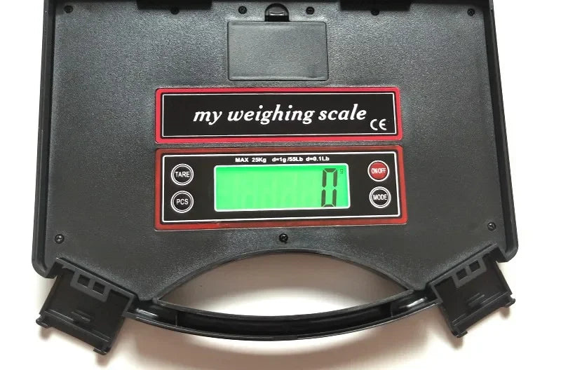 Balance stable 25 kg/1 g scale portable électronique spécialisée pour les colis express Portée kilogramme gramme alimentaire G、oz、Lb、ml、g/ml P