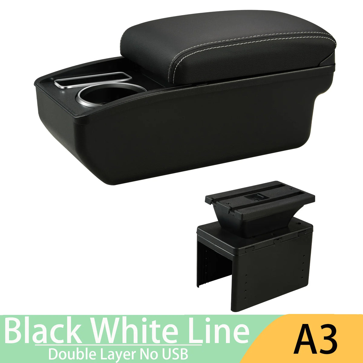 Universal Car Armrest Universal Model Armrest Box Central Storage Box Dedicated Cup Holder Retrofit Parts Interior Accessories