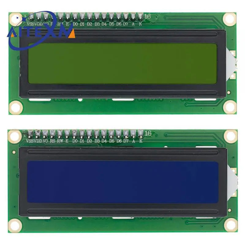 Wyświetlacz znakowy LCD1602 16x2 z opcjonalnym adapterem I2C