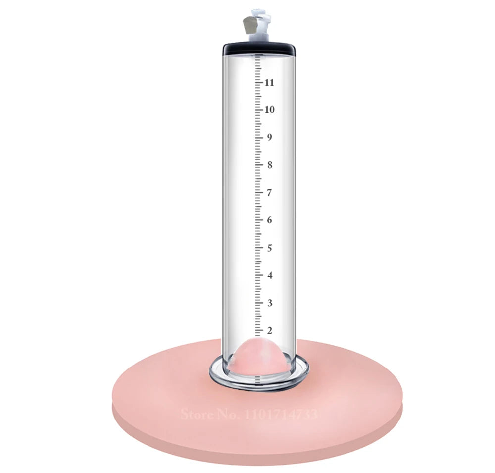 Acrylic Penis Pump Manual Vacuum Penis Enlarger
