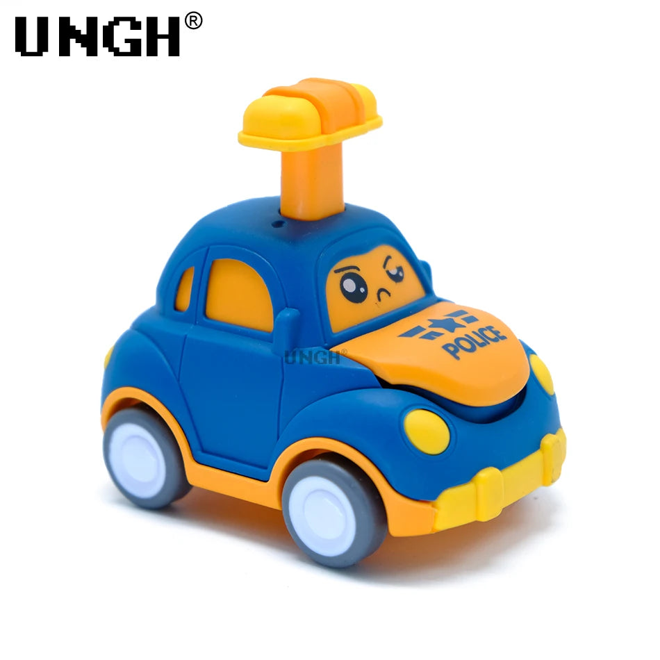 Jouet taxi et véhicule d’urgence UNGH 43 à propulsion par pression