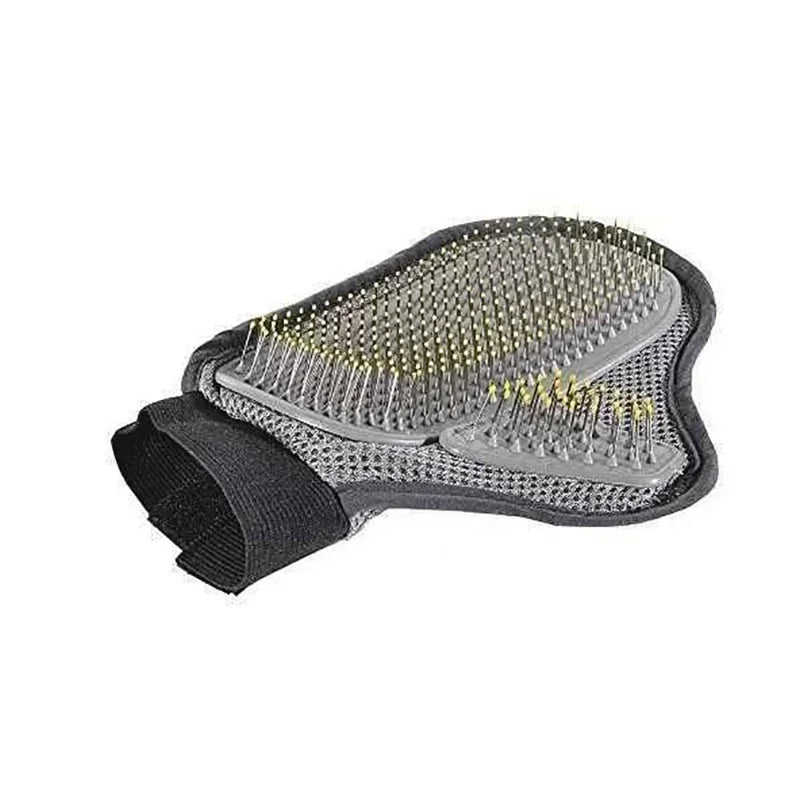 Pet Grooming Glove with Textured Contact Surface