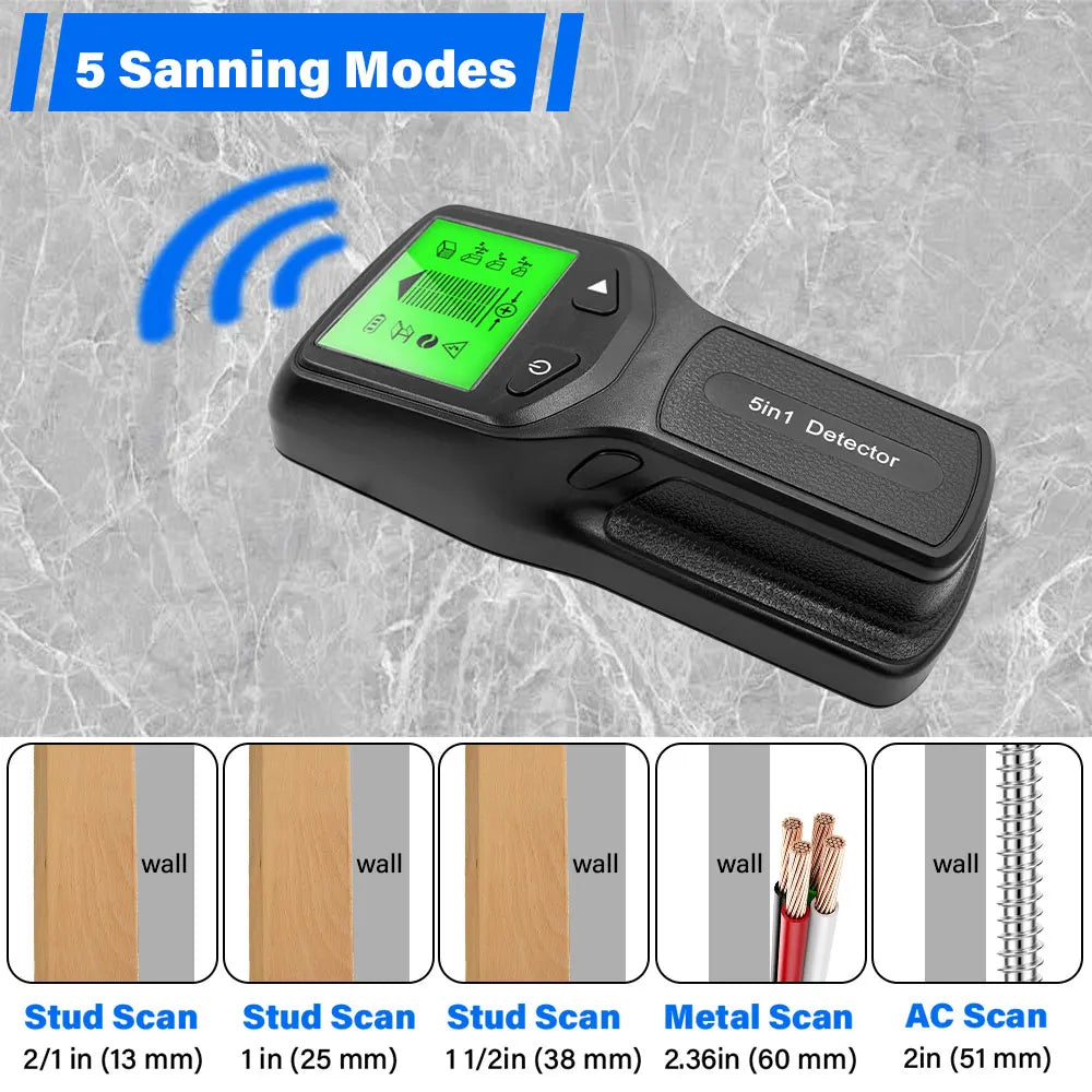 Five-in-One Digital Wall Scanner