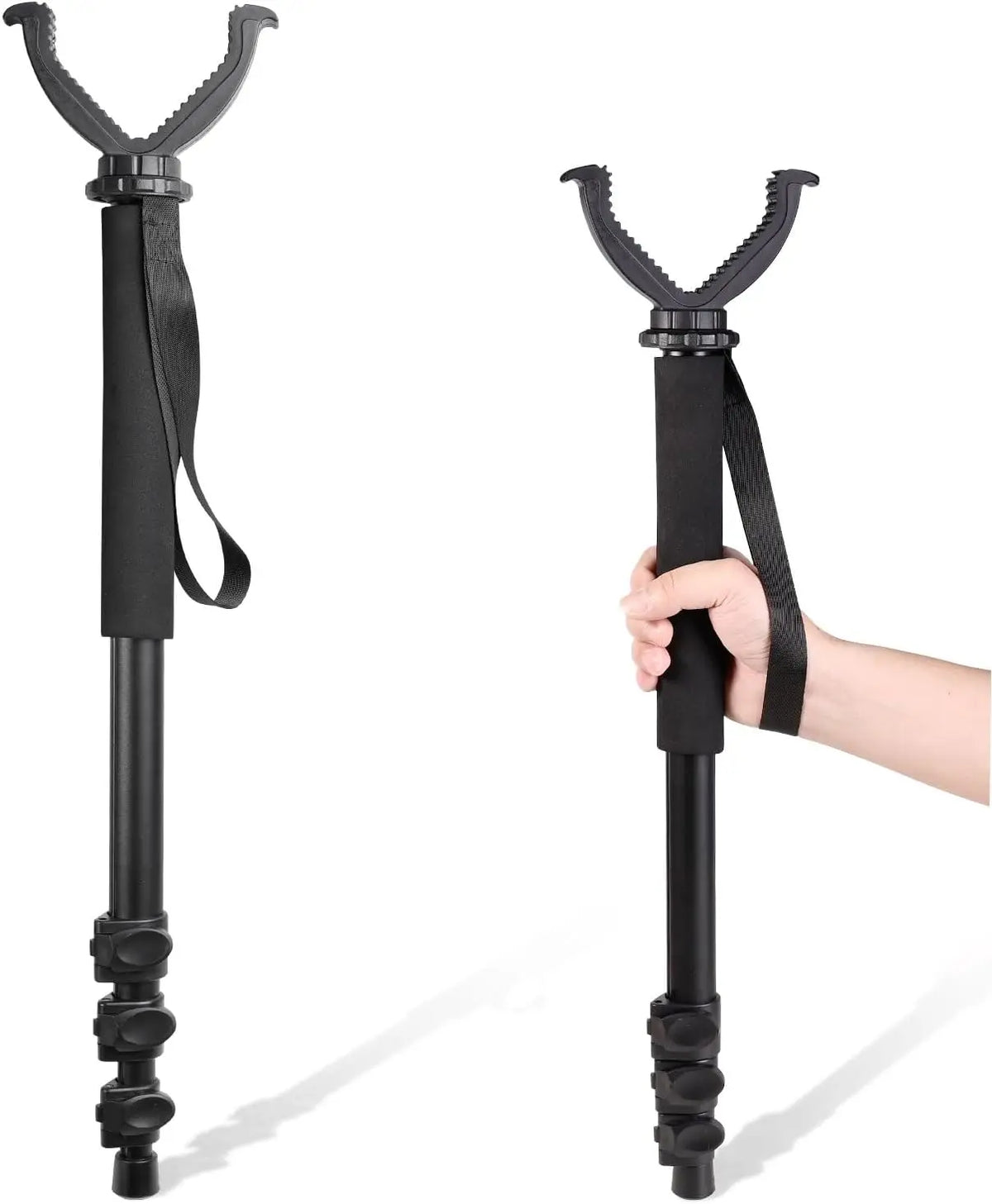 Verstellbare Einbeinstativstütze, 55-142 cm