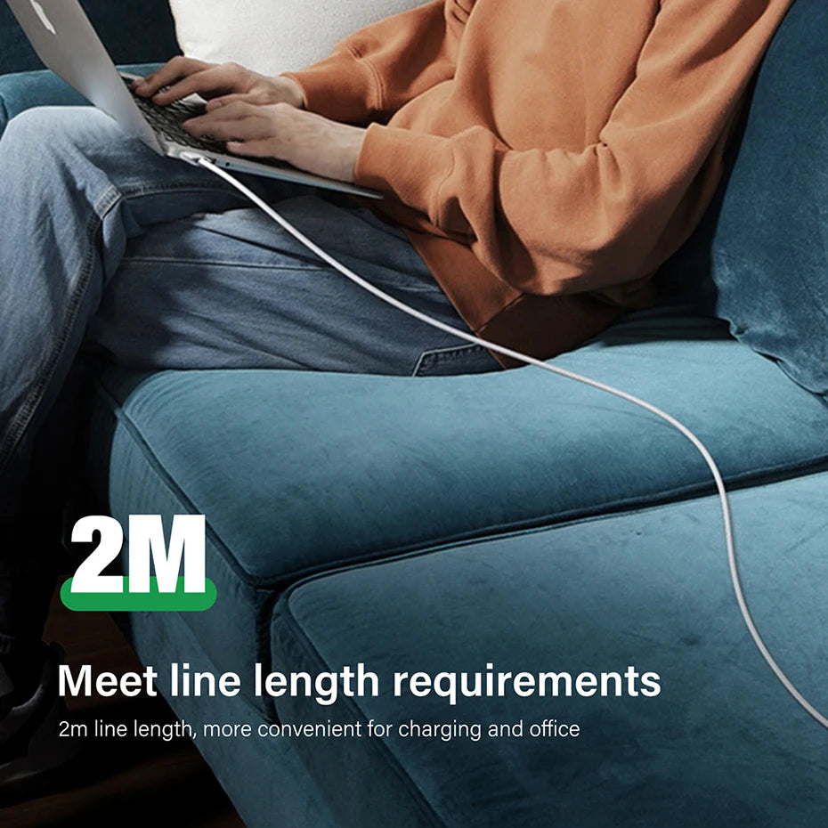 USB-C to Magnetic Charger Cable for Compatible Laptops
