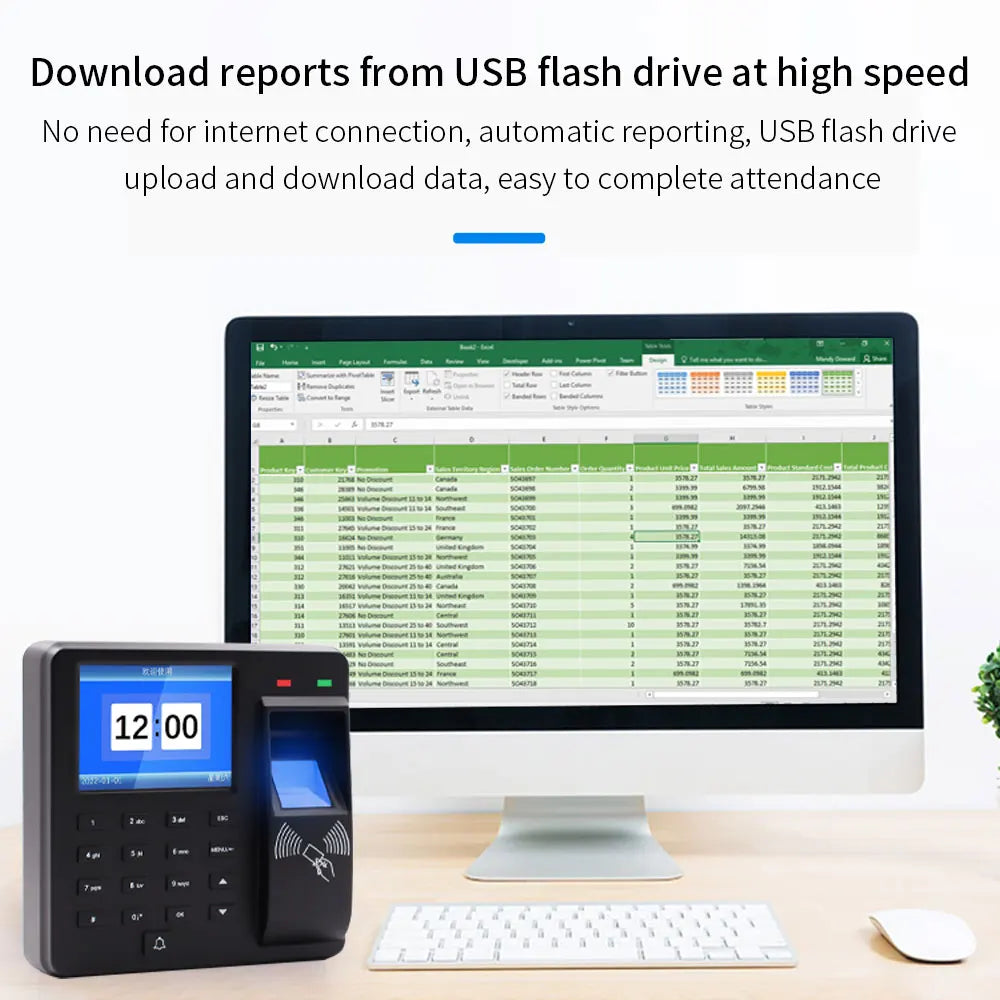 M10H Attendance and Access-Control Terminal