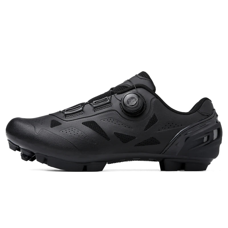 Chaussures de VTT respirantes à lacets pour cyclisme