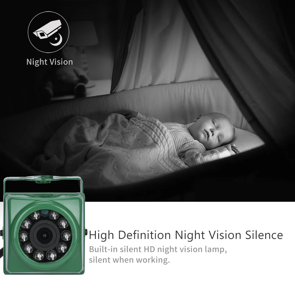Mini WiFi Birdcage Camera with Night Vision