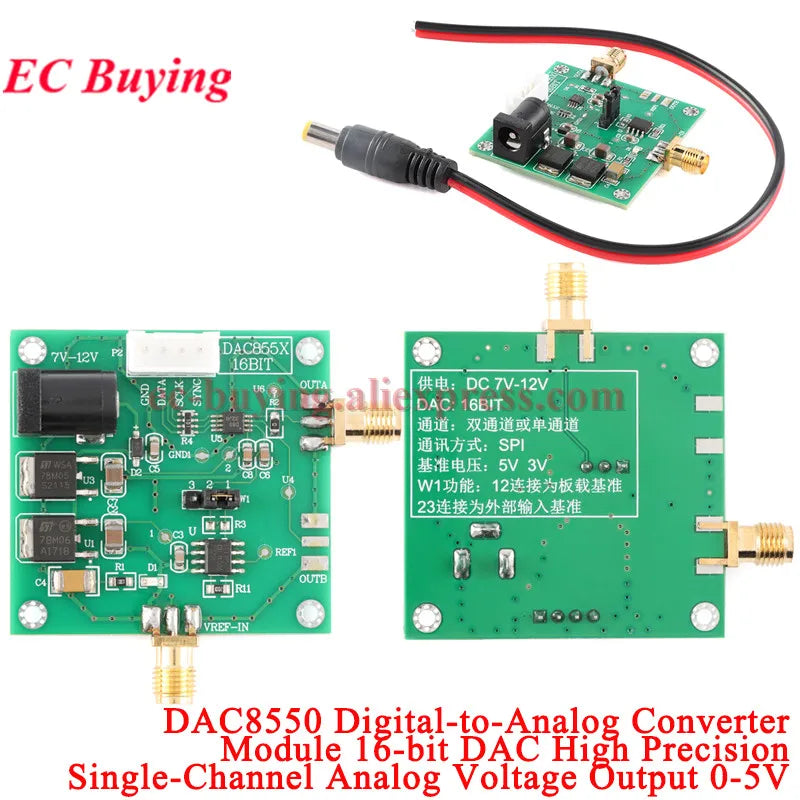 AD7606 ADC Board or DAC8550 Module - Options