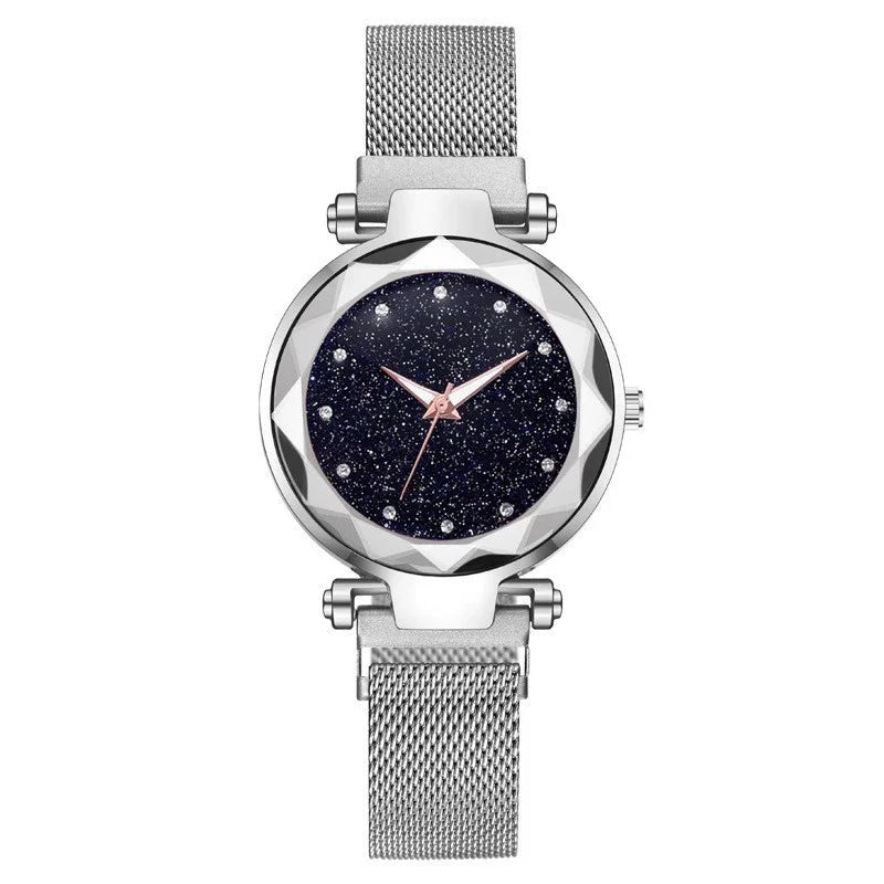 Fashion Sparkling Women Watches Ladies Top Brand Luxury Quartz Clocks Watch Women Stainless Steel Date Gift Clock