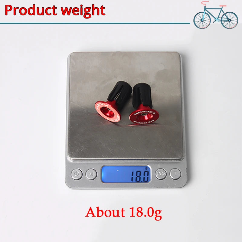 Bicycle Bar End Plug Road Mountain Bike Handlebar End Cap Aluminum Bicycle Handle Bar End Cap MTB Handlebar Plugs