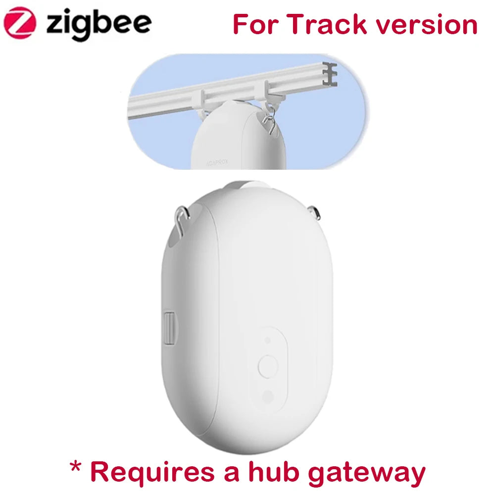 Inteligentný Zigbee / Bluetooth závesný motor s háčikmi, ovládanie hlasom