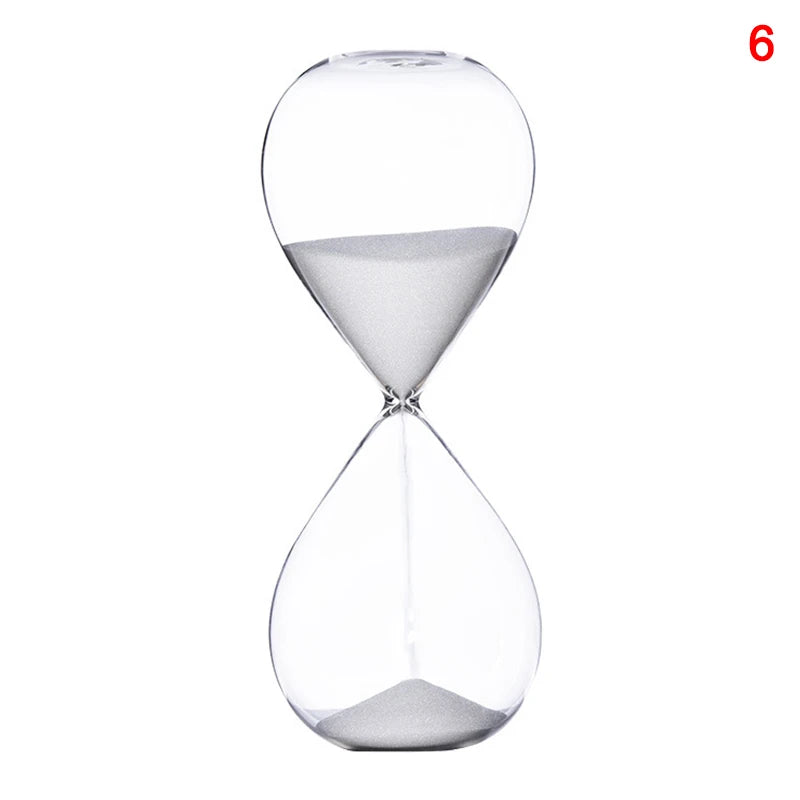 Timeglas i glas, 5 eller 30 minutter