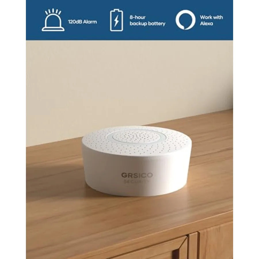 WiFi Wireless Home Security System 9-Piece DIY Kit