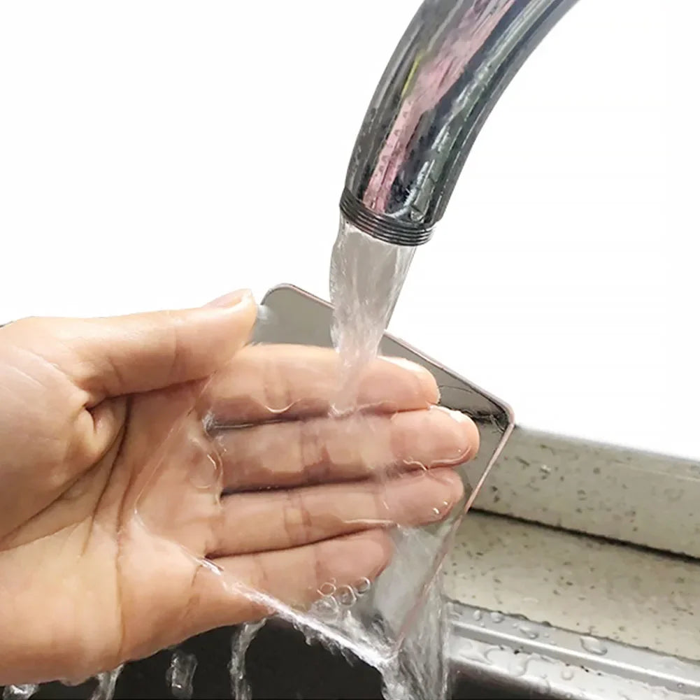 4pcs Anti Vibration Non-Slip Mat Washing Machine Silicone Pad Multifuncational Transparent Place Mats Home Bathroom Portable