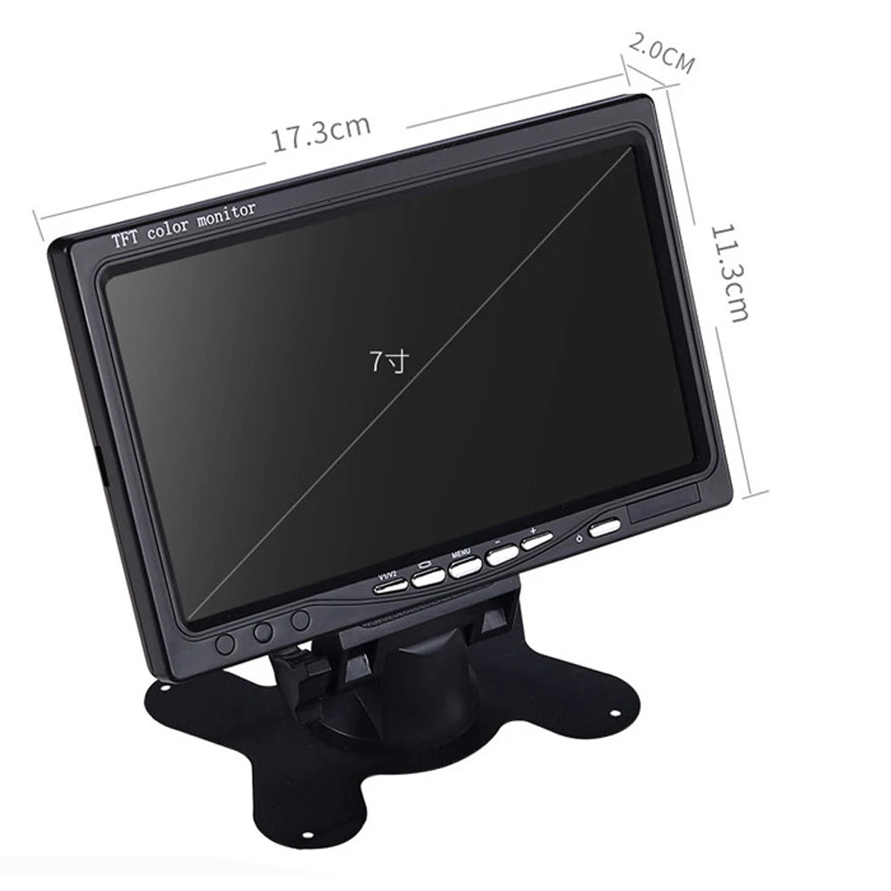 Kit caméra de recul avec moniteur et vision nocturne (4,3-7")