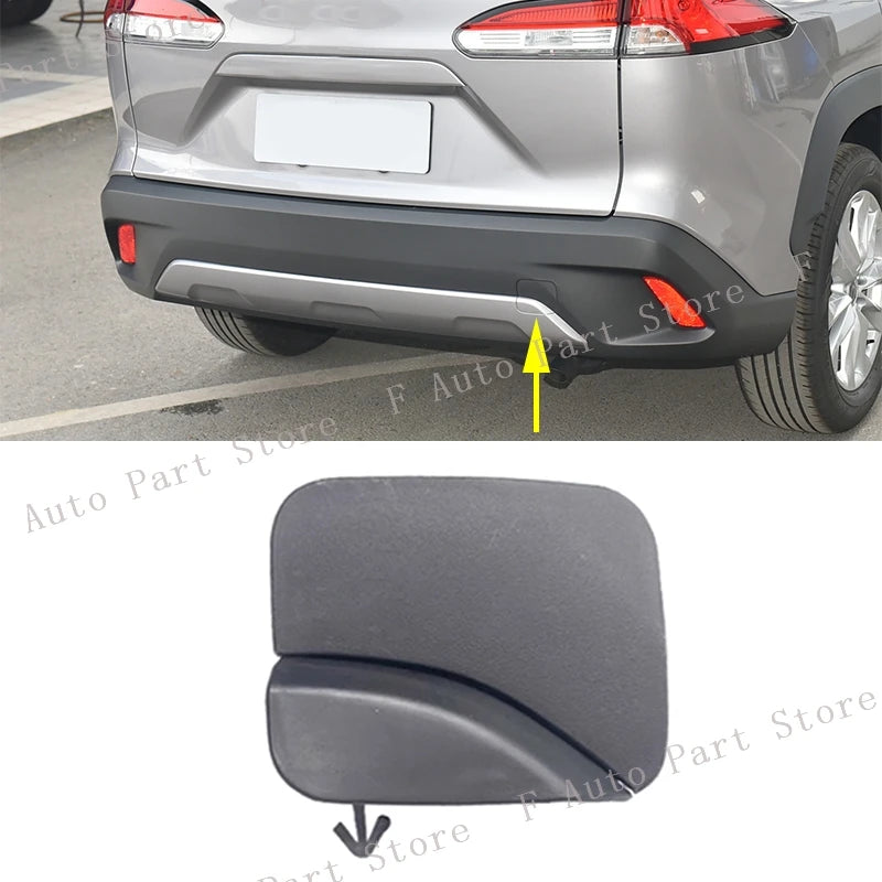 Élément de fixation avant/arrière de pare-chocs Ensemble de crochet de remorquage œilleton d’attelage 52163-0A901 52162-0A060 53128-0A060 Pour Toyota Corolla Cross 2022 2023