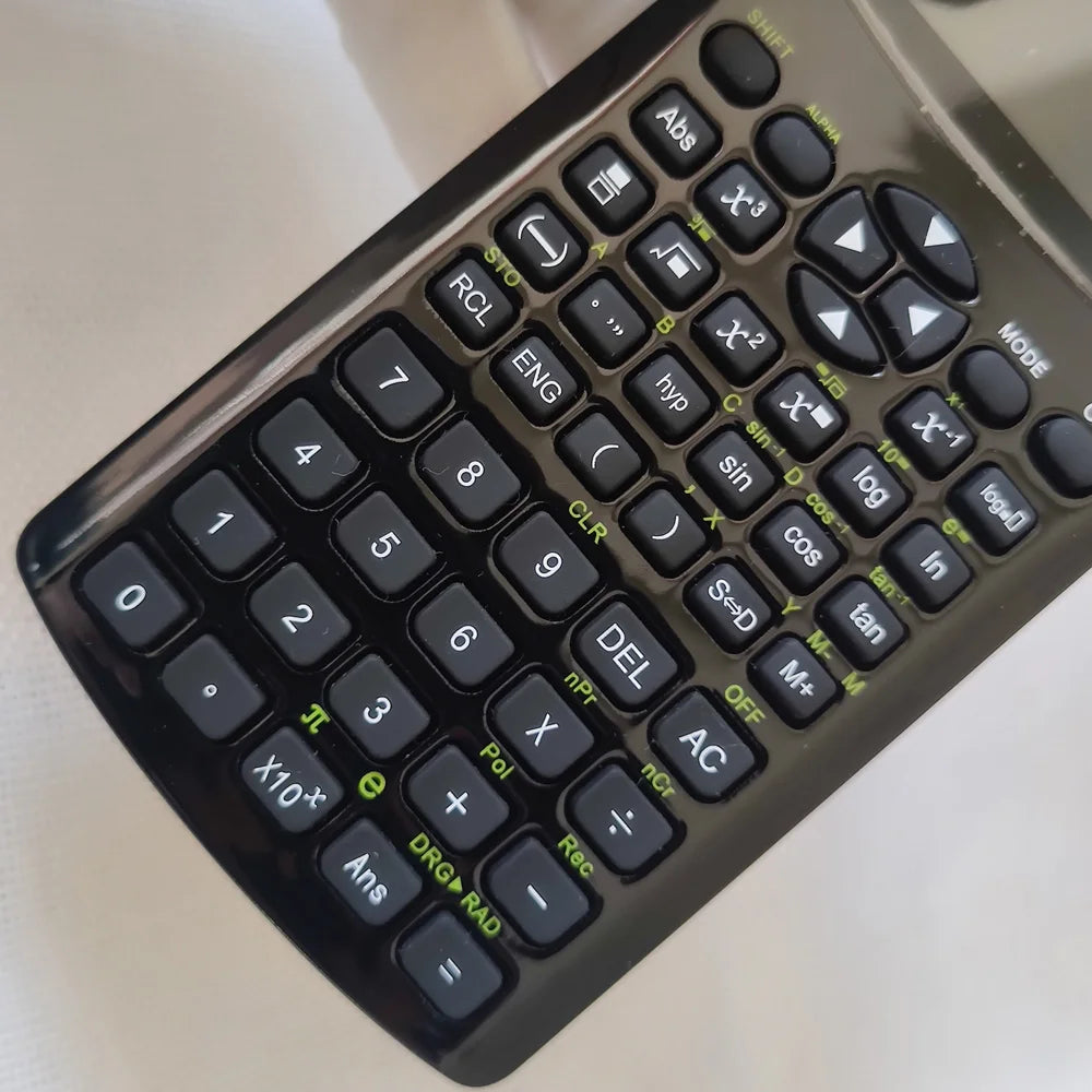 Multifunctionele tekstleescalculator met eBook-lezer, videospeler, muziekspeler, privacy scherm, één-toets vergrendeling, snelkoppeling naar boekdocument