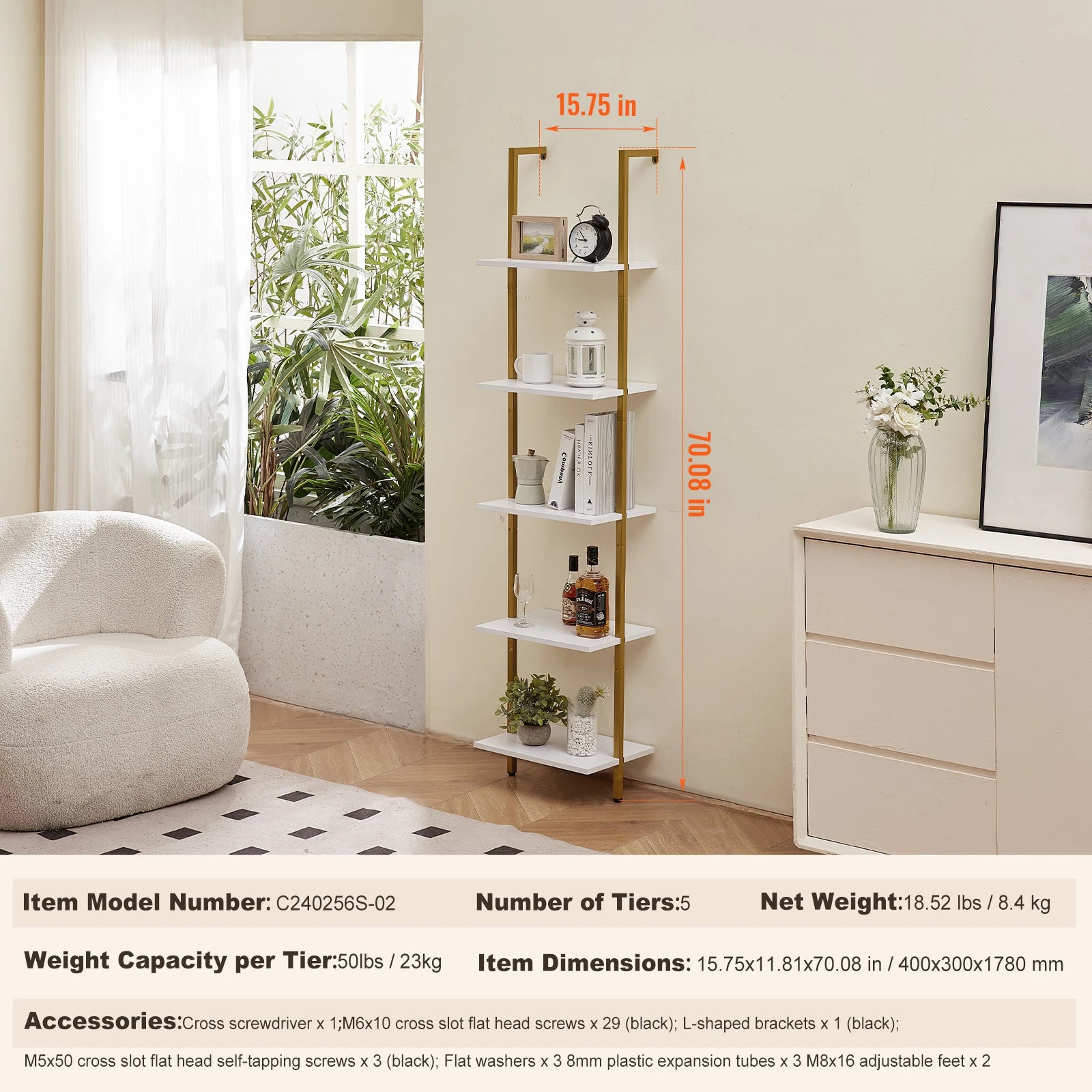 Industrial Pipe Wall Mount Floating Shelf Rack